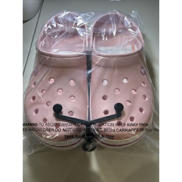 Crocs Other - Crocs Crocband Clog Pearl Pink Wild Orchid Men’s  Size 10 Women’s Size 12 NEW